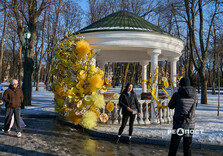 Нові квіткові інсталяції у Харкові (фото)