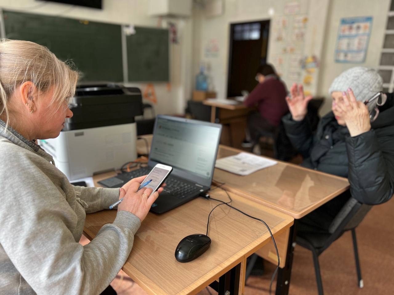 В одному з районів Харковв працює мобільний ЦНАП для постраждалих від обстрілу