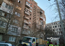 Ворог атакував житлову багатоповерхівку в Харкові (фото)