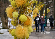 Весняні інсталяції у центрі Харкова: що встановили (фото)