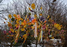 Весняні інсталяції у центрі Харкова: що встановили (фото)