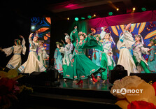 В Індустріальному районі Харкова відзначили прийдешнє свято весни (фото)