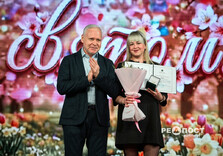 В Індустріальному районі Харкова відзначили прийдешнє свято весни (фото)