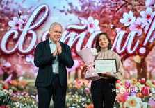 В Індустріальному районі Харкова відзначили прийдешнє свято весни (фото)