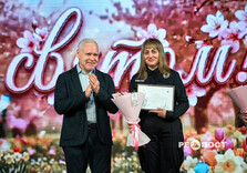 В Індустріальному районі Харкова відзначили прийдешнє свято весни (фото)