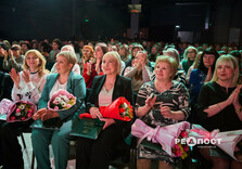 В Індустріальному районі Харкова відзначили прийдешнє свято весни (фото)