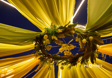 У Харкові засяяли святкові інсталяції (фото)