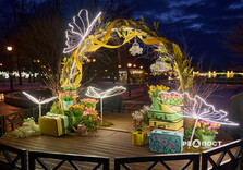 У Харкові засяяли святкові інсталяції (фото)