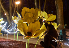 У Харкові засяяли святкові інсталяції (фото)