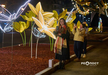 У Харкові засяяли святкові інсталяції (фото)