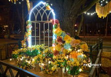 У Харкові засяяли святкові інсталяції (фото)