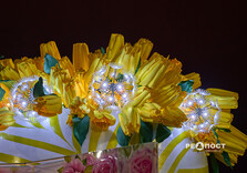 У Харкові засяяли святкові інсталяції (фото)