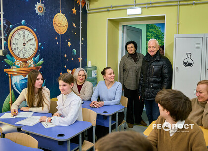 У Холодногірському районі Харкова відкрили другу чергу підземної школи (фото)