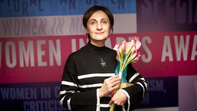 Ігор Терехов привітав Оксану Дмітрієву з присудженням Національної премії імені Тараса Шевченка