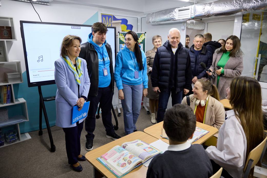 Харків та ЮНІСЕФ розширюють мережу безпечної освіти
