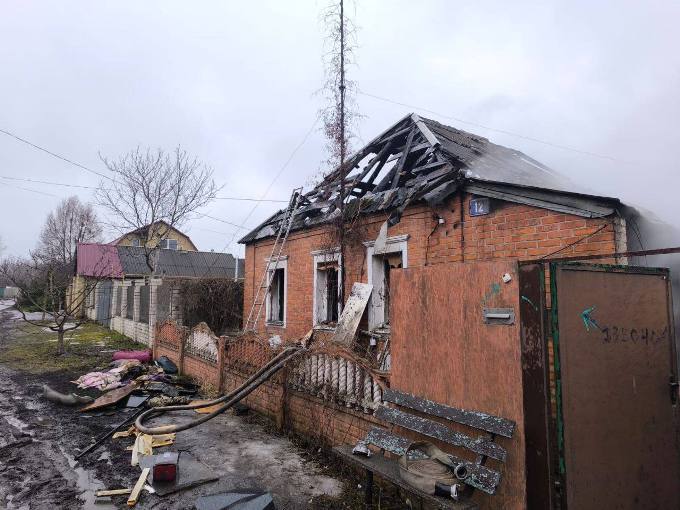 Новини Харкова: дрон вдарив по Золочеву