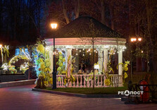 Сад Шевченко у Харкові недільного вечора (фото)