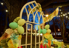 Сад Шевченко у Харкові недільного вечора (фото)