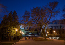 Сад Шевченко у Харкові недільного вечора (фото)