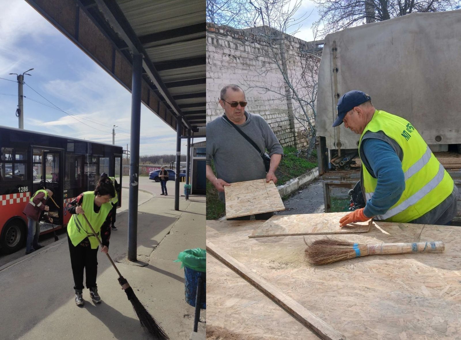 Ліквідовують наслідки влучання безпілотника у двір багатоповерхівки комунальники: Новини Харкова