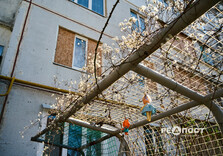 На Північній Салтівці у Харкові продовжуються відновлювальні роботи (фото)
