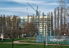 На Північній Салтівці у Харкові продовжуються відновлювальні роботи (фото)