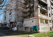 На Північній Салтівці у Харкові продовжуються відновлювальні роботи (фото)