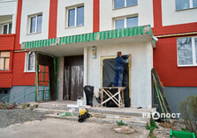 На Північній Салтівці у Харкові продовжуються відновлювальні роботи (фото)