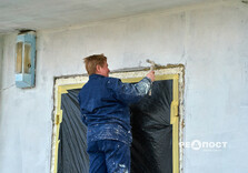 На Північній Салтівці у Харкові продовжуються відновлювальні роботи (фото)