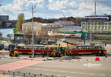 Швидше та безпечніше: ремонт колій на Сергіївському майдані у Харкові змінить рух трамваїв