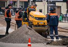 Швидше та безпечніше: ремонт колій на Сергіївському майдані у Харкові змінить рух трамваїв