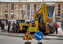Швидше та безпечніше: ремонт колій на Сергіївському майдані у Харкові змінить рух трамваїв
