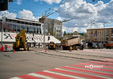 Швидше та безпечніше: ремонт колій на Сергіївському майдані у Харкові змінить рух трамваїв