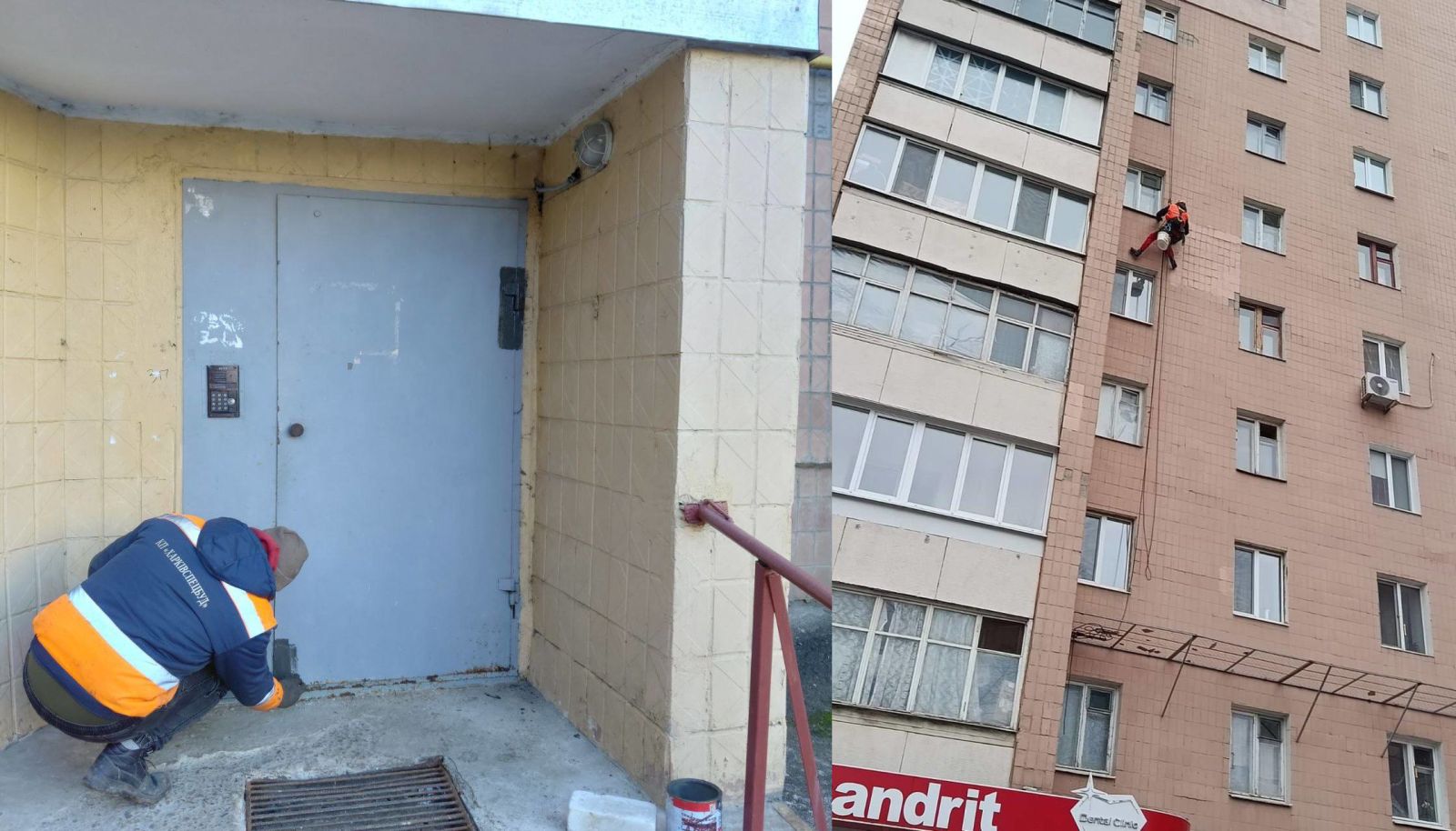 Відновили маже тисячу «квадратів» віконних контурів за тиждень комунальники: Новини Харкова