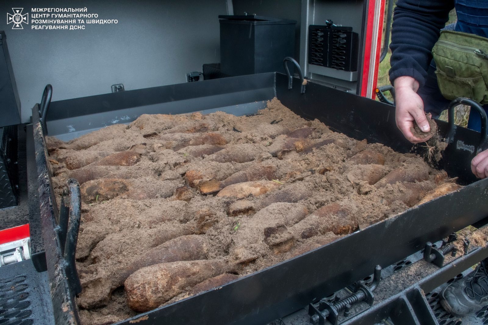 Смертельна знахідка у лісі: на Харківщині знищили великий арсенал боєприпасів часів Другої світової (фото)