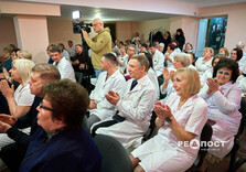 Ігор Терехов привітав колектив лікарні №18 з ювілеєм (фото)