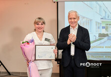 Ігор Терехов привітав колектив лікарні №18 з ювілеєм (фото)