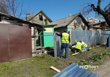 Харківські комунальники усувають наслідки атак безпілотників (фото)