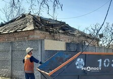 Харківські комунальники усувають наслідки атак безпілотників (фото)