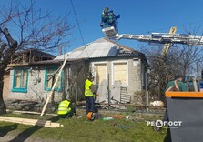 Харківські комунальники усувають наслідки атак безпілотників (фото)