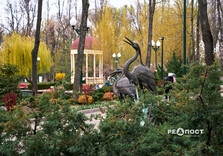 Озеро у Центральному парку Харкова готують до літнього сезону (фото)