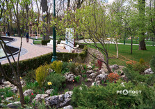 Озеро у Центральному парку Харкова готують до літнього сезону (фото)