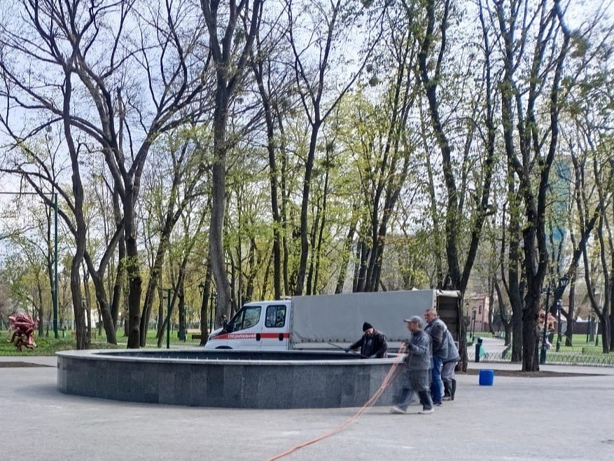 В Харкові запускають фонтан у Фентезі-парку