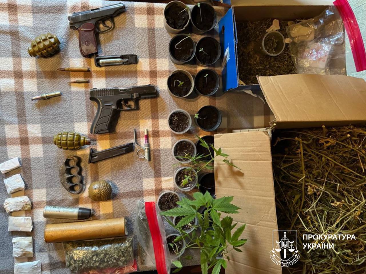 Затримали молодика з гранатами та наркоплантацією вдома правоохоронці: Новини Харкова