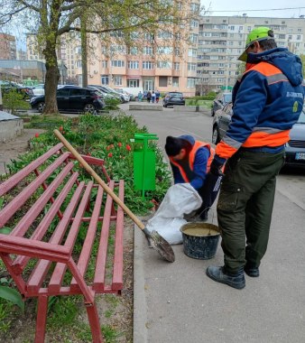 Новини Харкова: комунальники дитячі майданчики у Харкові