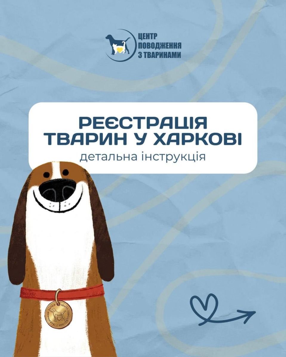 Харків’янам нагадали про реєстрацію домашніх собак