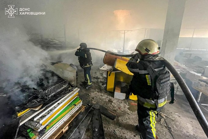 Новини Харкова: Пожежа після атаки БпЛА по Чугуєву