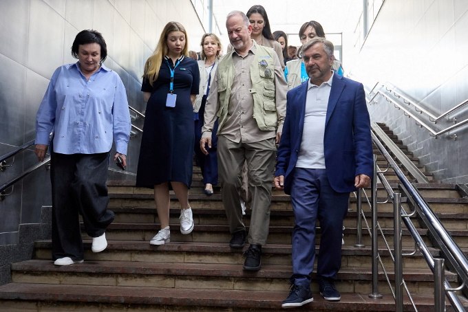 Новини Харкова: ЮНІСЕФ відвідала метрошколу
