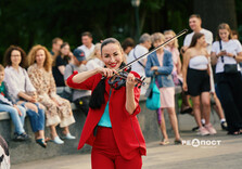 Скрипка у саду Шевченка: харків'ян порадували концертом (фото)