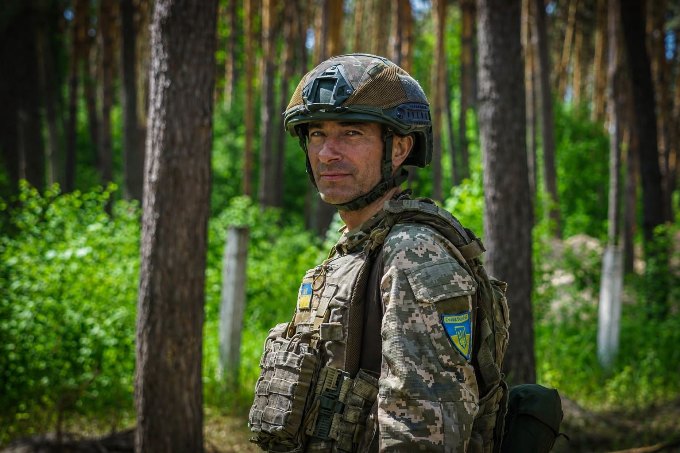 Військовослужбовець 5 Слобожанської бригади «Скіф» на позивний Веселий